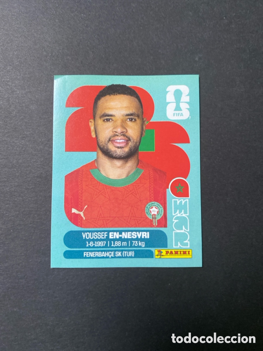Cromos de F&uacute;tbol: Cromo Marrueco N*16 Mundial 2026