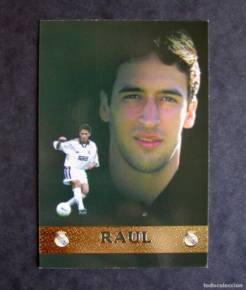 Cromos de F&uacute;tbol: N&ordm; 405 RA&Uacute;L DE LAS FICHAS DE LA LIGA 99-00 1999-2000 DE MUNDICROMO