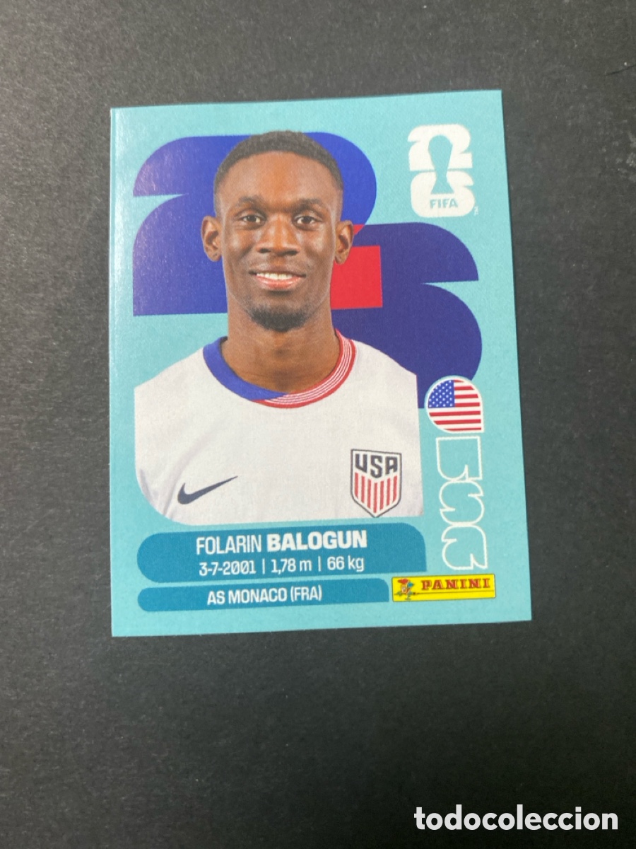Cromos de F&uacute;tbol: Cromo USA N*20 Mundial 2026