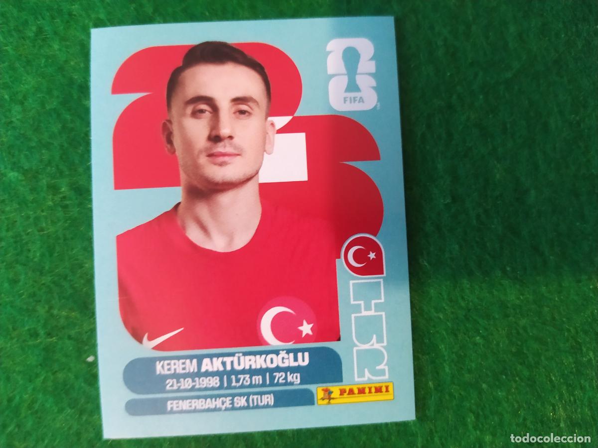 Cromos de F&uacute;tbol: OFFICIAL STICKER COLLECTION WORLD CUP MUNDIAL 2026 - TURQUIA N&ordm; 19 AKT&Uuml;RKOGLU