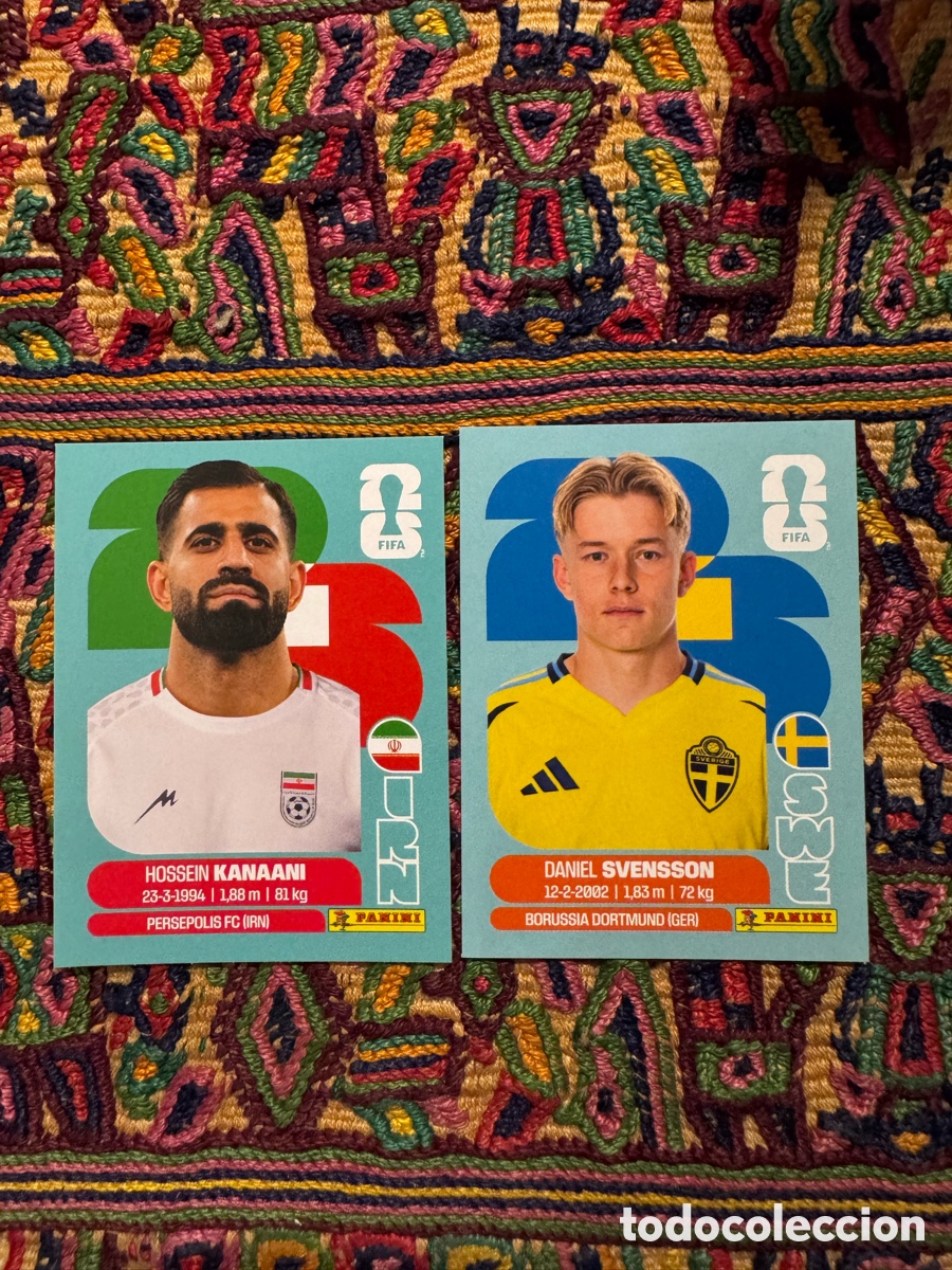 Football Stickers: Kanaani Svensson World Cup Panini 2026