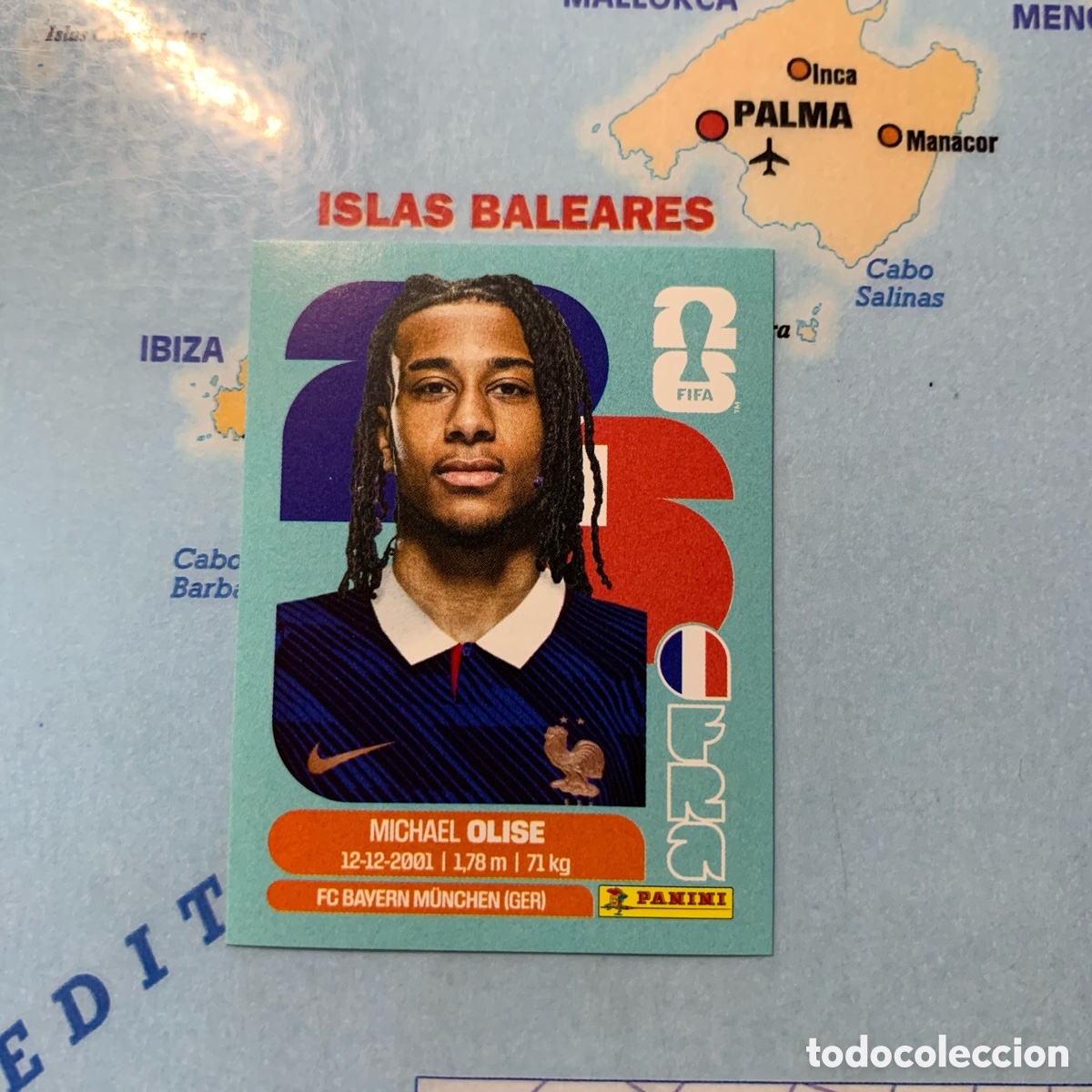 Cromos de Futebol: Francia n&uacute;mero 14 cromo panini Mundial Fifa World Cup 2026
