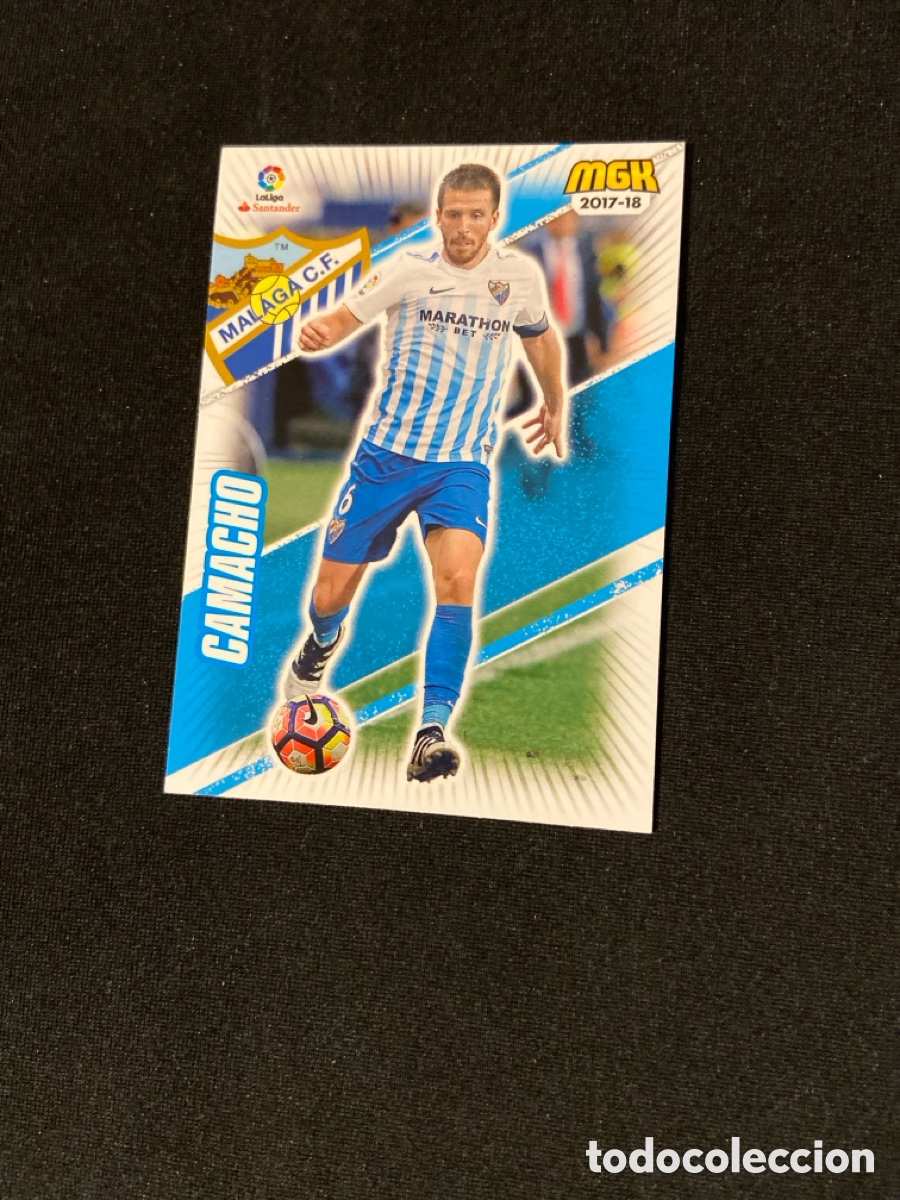 Cromos de F&uacute;tbol: CAMACHO 415 (M&Aacute;LAGA) MEGA