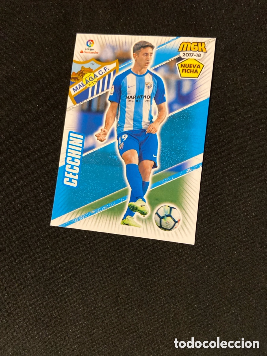 Cromos de F&uacute;tbol: CECCHINI 416 BIS (M&Aacute;LAGA)