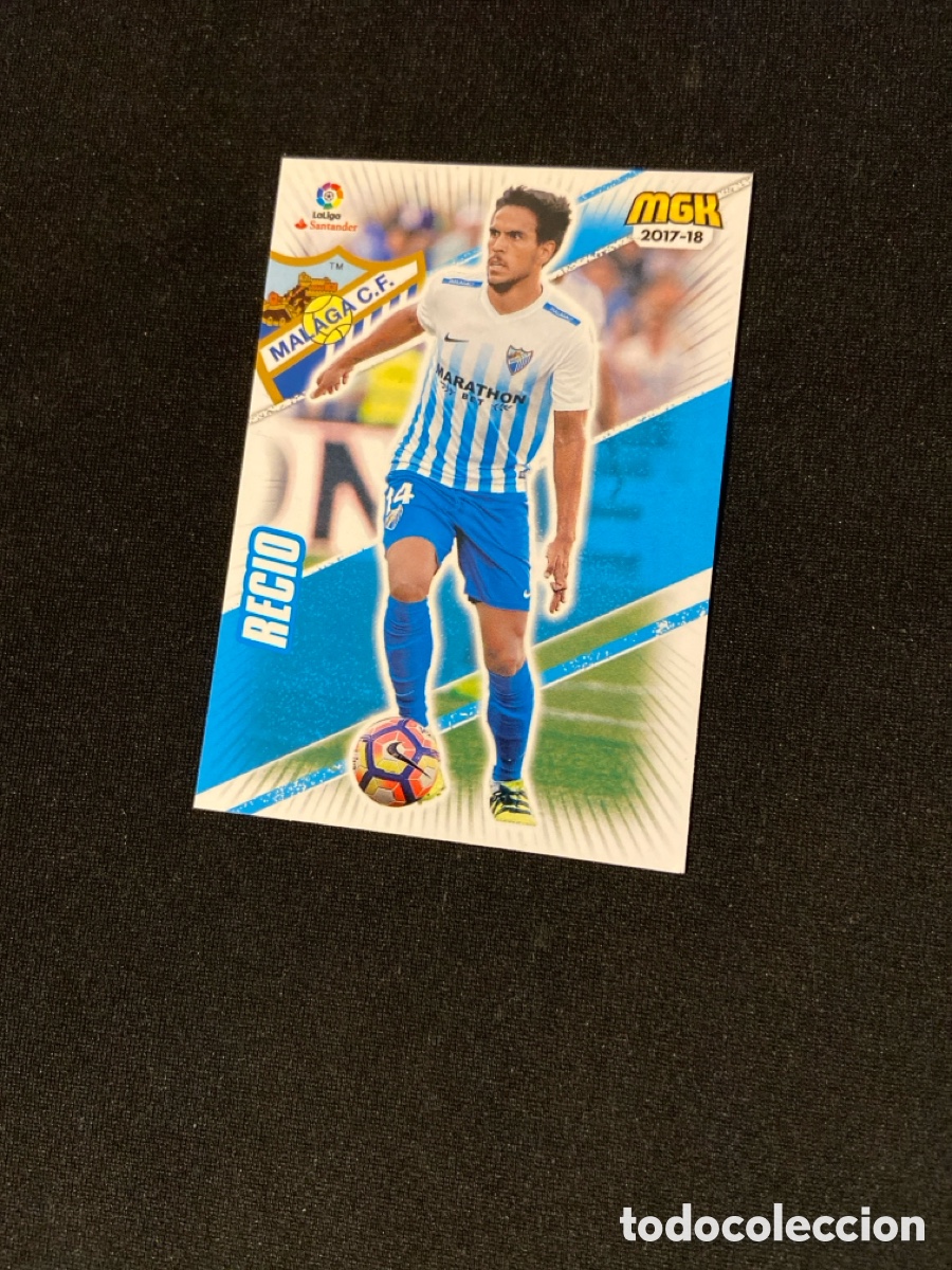 Cromos de F&uacute;tbol: RECIO 417 (M&Aacute;LAGA) MEGA
