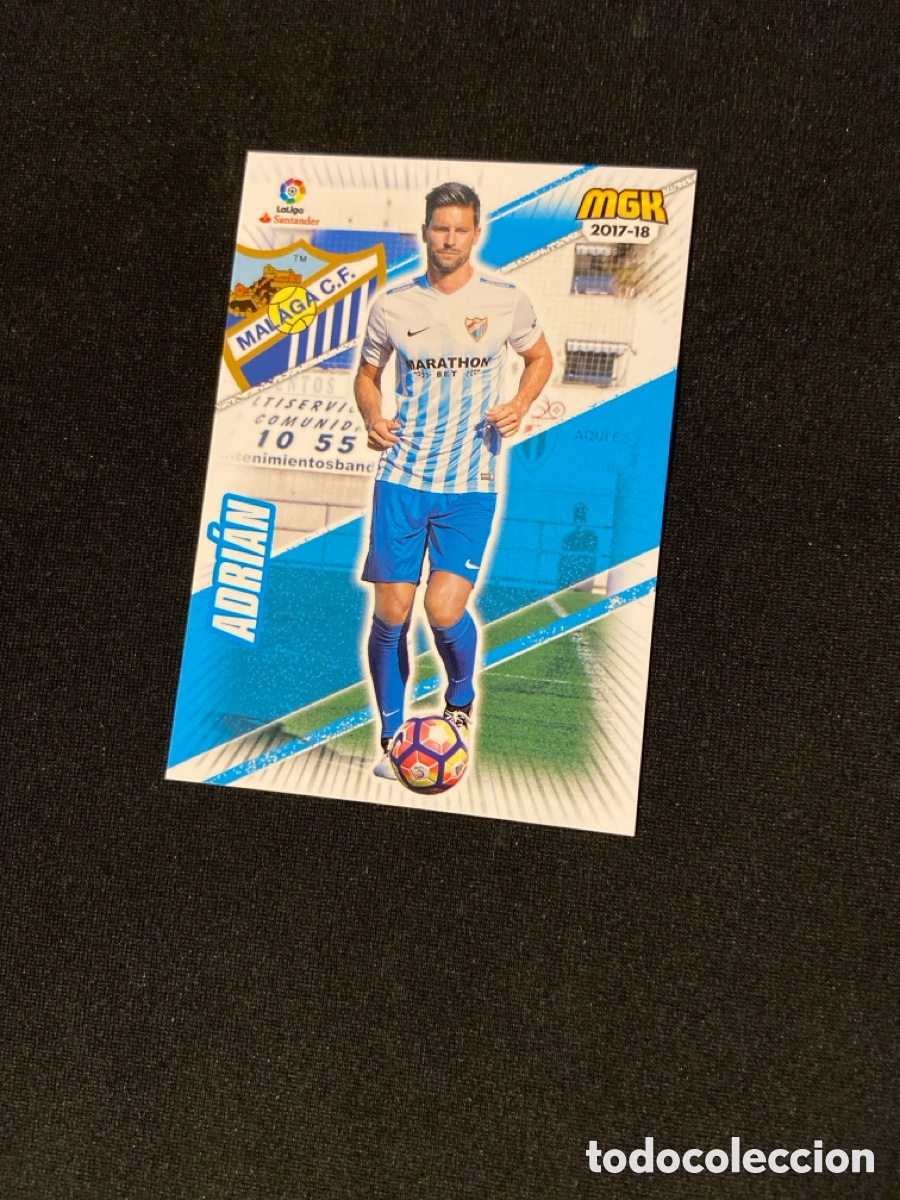 Cromos de F&uacute;tbol: ADRIAN 418 (M&Aacute;LAGA) MEGA