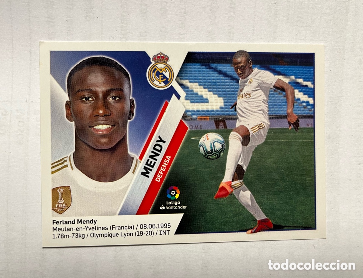 Cromos de F&uacute;tbol: ULTIMOS FICHAJES N&ordm; 1 MENDY REAL MADRID LIGA ESTE 2019 2020 19 20