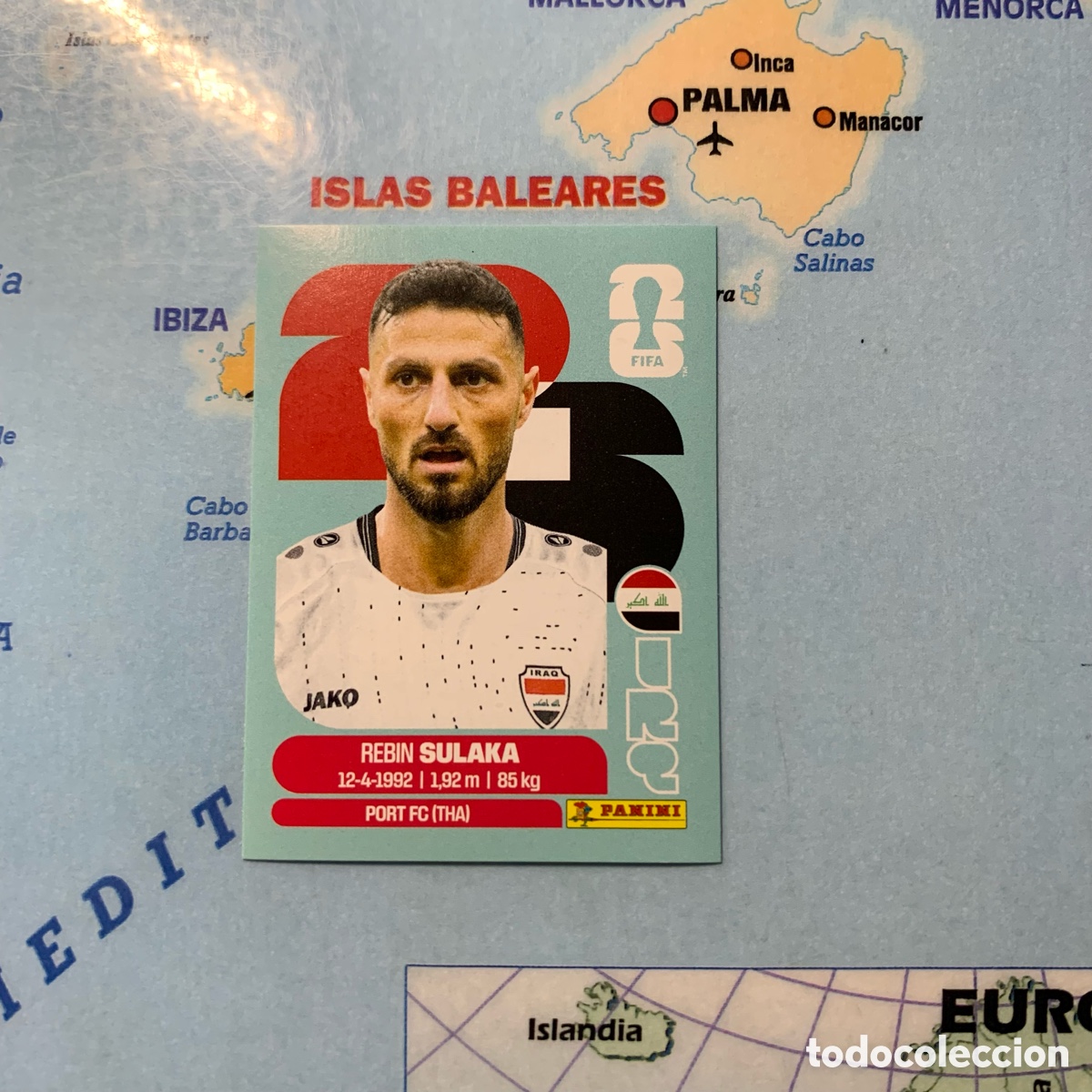 Cromos de F&uacute;tbol: Irak n&uacute;mero 3 cromo panini Mundial Fifa World Cup 2026