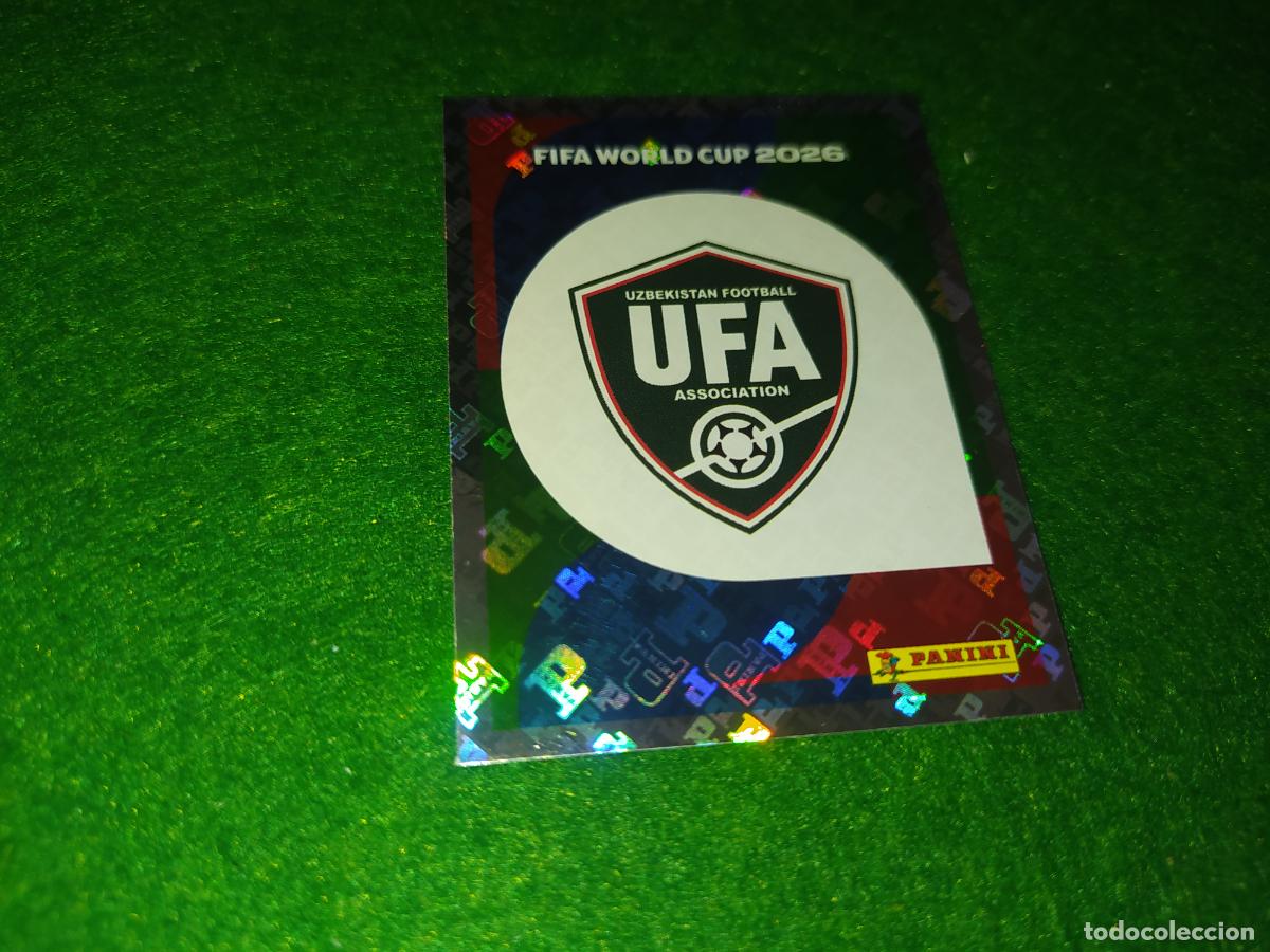 Cromos de F&uacute;tbol: OFFICIAL STICKER COLLECTION WORLD CUP MUNDIAL 2026 - UZBEKISTAN N&ordm; 1 ESCUDO