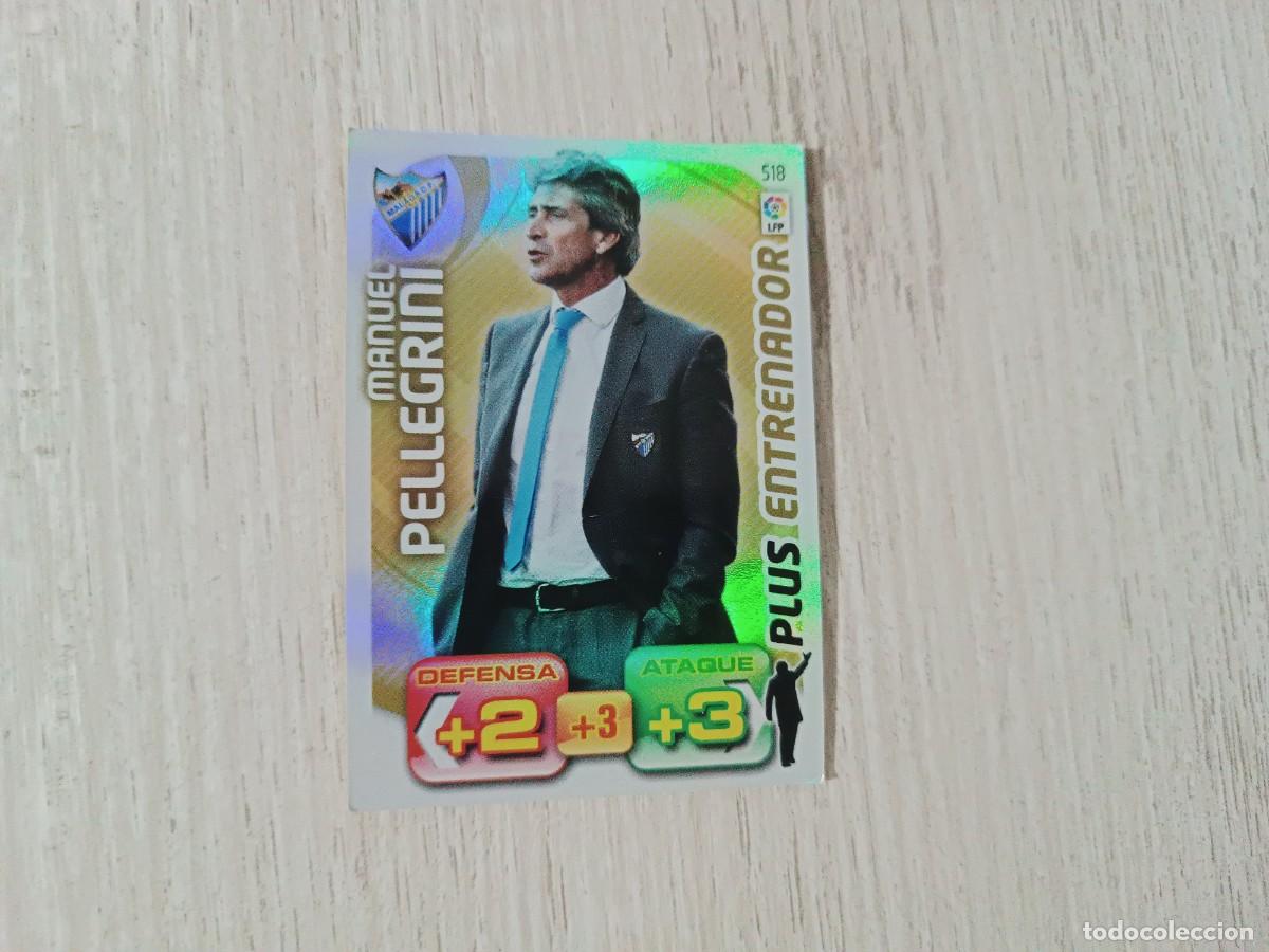 Cromos de F&uacute;tbol: PELLEGRINI PLUS ENTRENADOR ADRENALYN 2011 2012 11 12