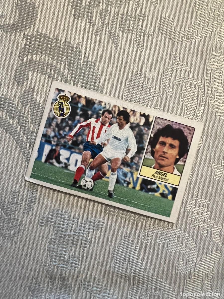 Cromos de F&uacute;tbol: &Aacute;NGEL REAL MADRID NUNCA PEGADO LIGA ESTE 1984/85 84 85