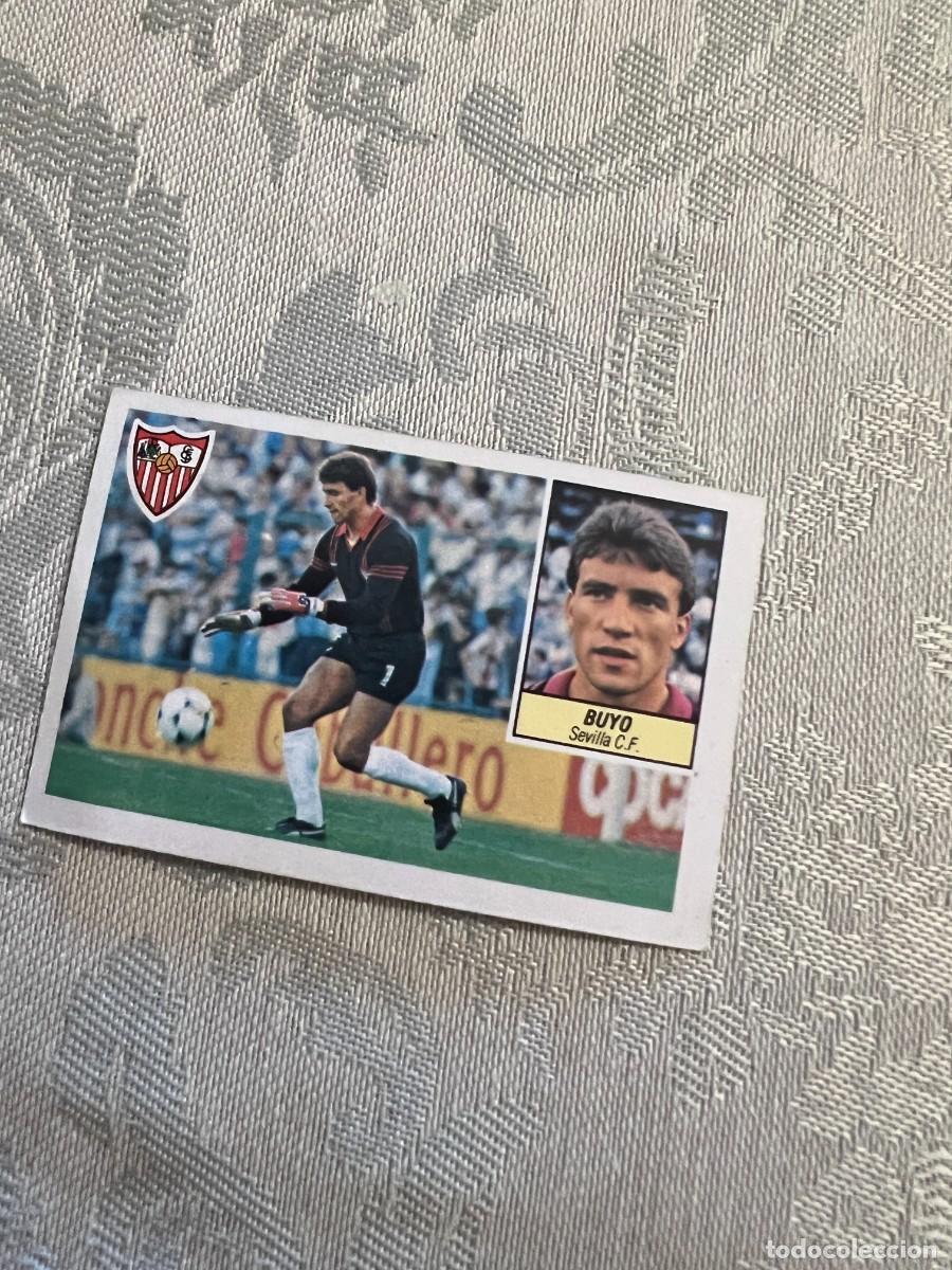 Cromos de F&uacute;tbol: BUYO SEVILLANUNCA PEGADO LIGA ESTE 1984/85 84 85