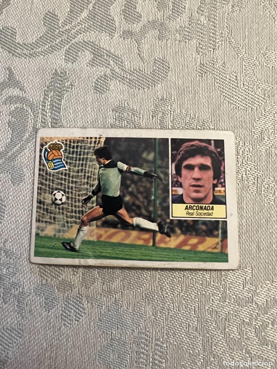 Cromos de F&uacute;tbol: ARCONADA REAL SOCIEDAD NUNCA PEGADO LIGA ESTE 1984/85 84 85