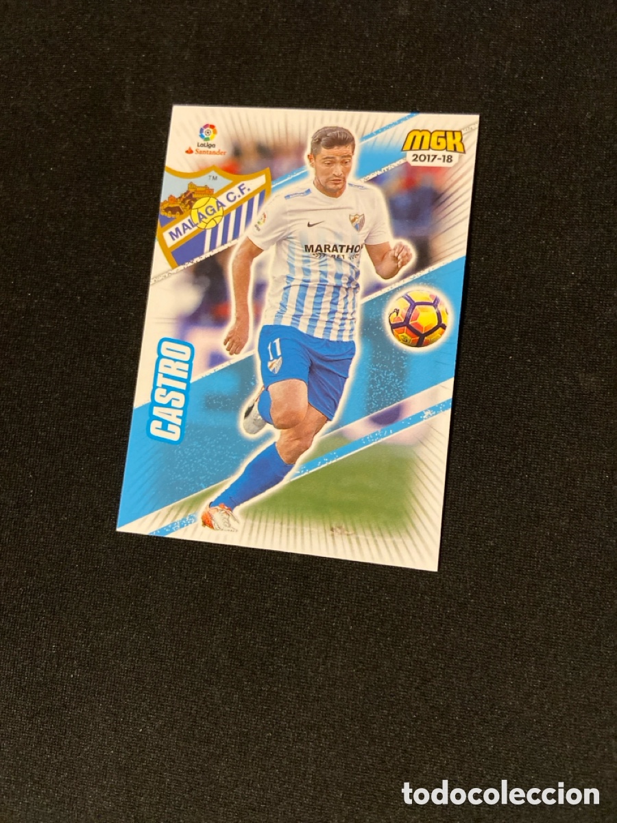 Cromos de F&uacute;tbol: CASTRO 423 (M&Aacute;LAGA) MEGA