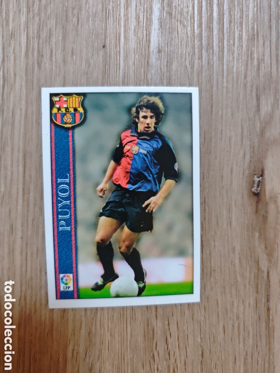 Cromos de Futebol: Puyol a&ntilde;o 2000-2001 LFP