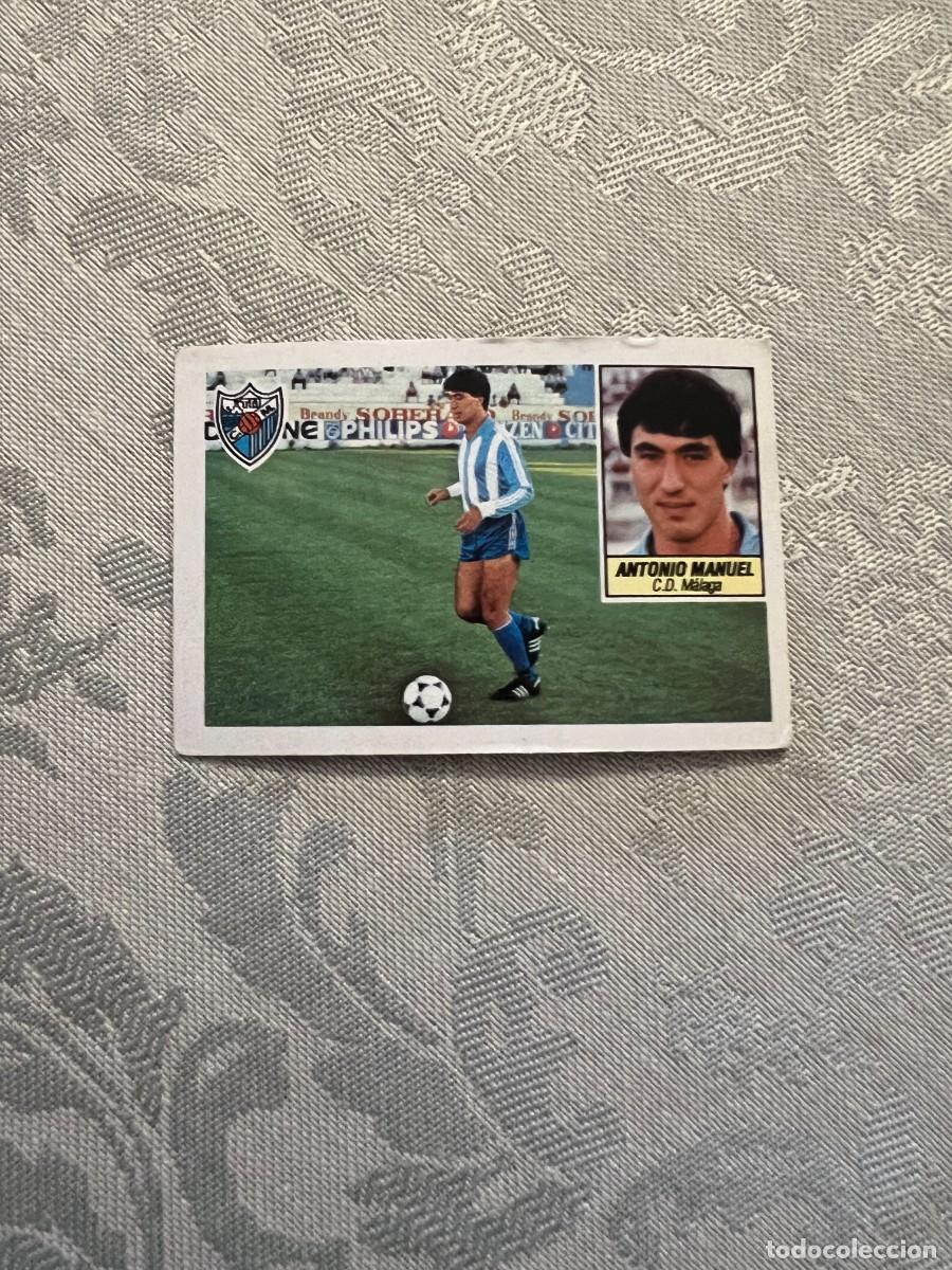 Figurine di Calcio: ANTONIO MANUEL MALAGA COLOCA SIN PEGAR LIGA ESTE 1984/85 84 85
