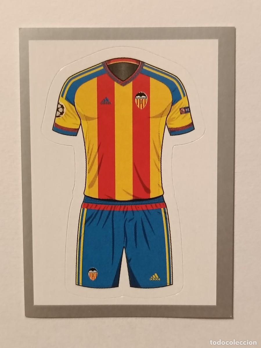 Cromos de F&uacute;tbol: #516 UNIFORME (VALENCIA) UEFA CHAMPIONS LEAGUE 2015/2016 TOPPS