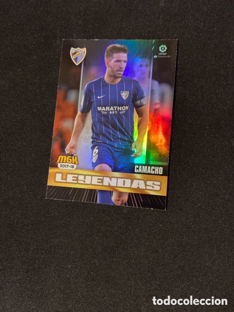 Cromos de F&uacute;tbol: CAMACHO 429 LEYENDAS (M&Aacute;LAGA)