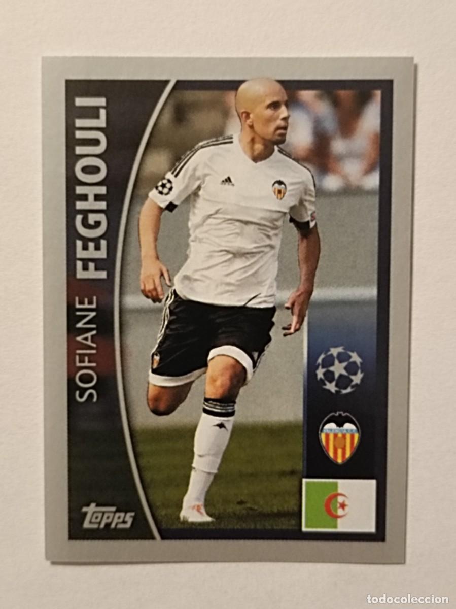 Cromos de F&uacute;tbol: #517 FEGHOULI (VALENCIA) UEFA CHAMPIONS LEAGUE 2015/2016 TOPPS