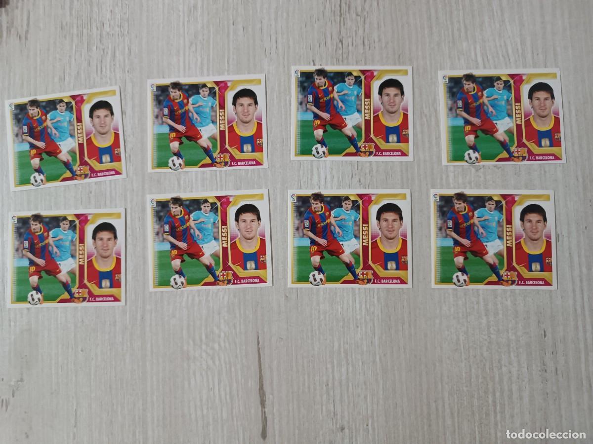 Cromos de F&uacute;tbol: LOTE 8 MESSI LIGA ESTE 11 12