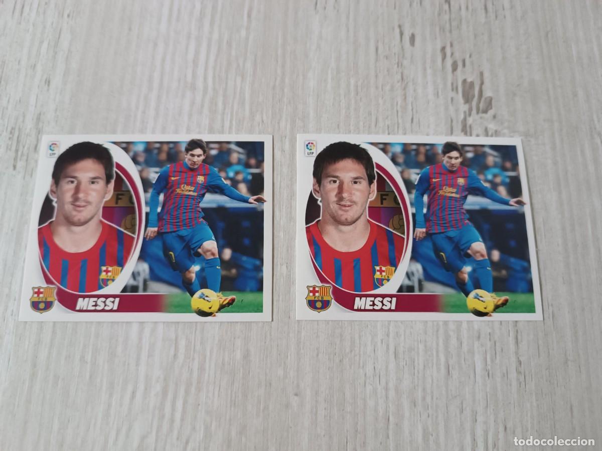 Cromos de F&uacute;tbol: LOTE 2 MESSI LIGA ESTE 12 13