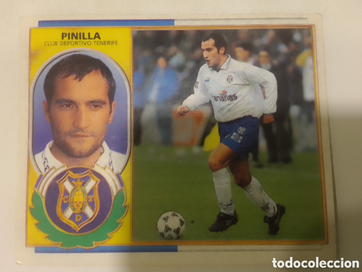Cromos de F&uacute;tbol: Colecciones Este 96-97 Pinilla &bull; Tenerife.