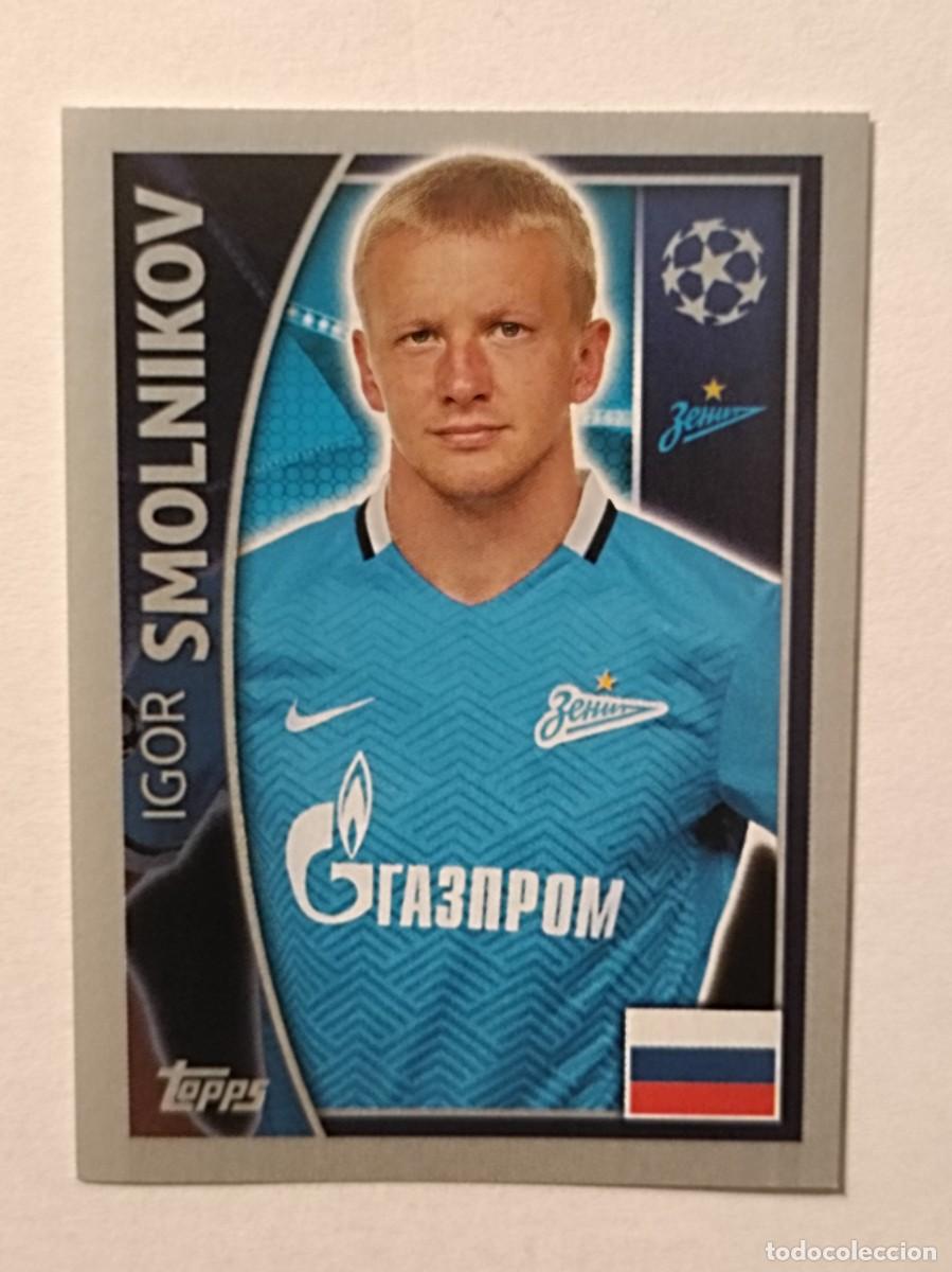 Football Stickers: #525 SMOLNIKOV (ZENIT) UEFA CHAMPIONS LEAGUE 2015/2016 TOPPS