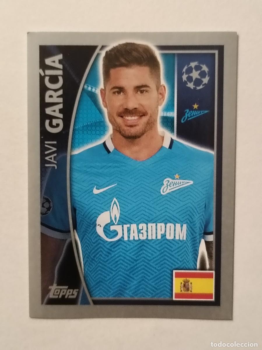 Football Stickers: #529 JAVI GARCIA (ZENIT) UEFA CHAMPIONS LEAGUE 2015/2016 TOPPS