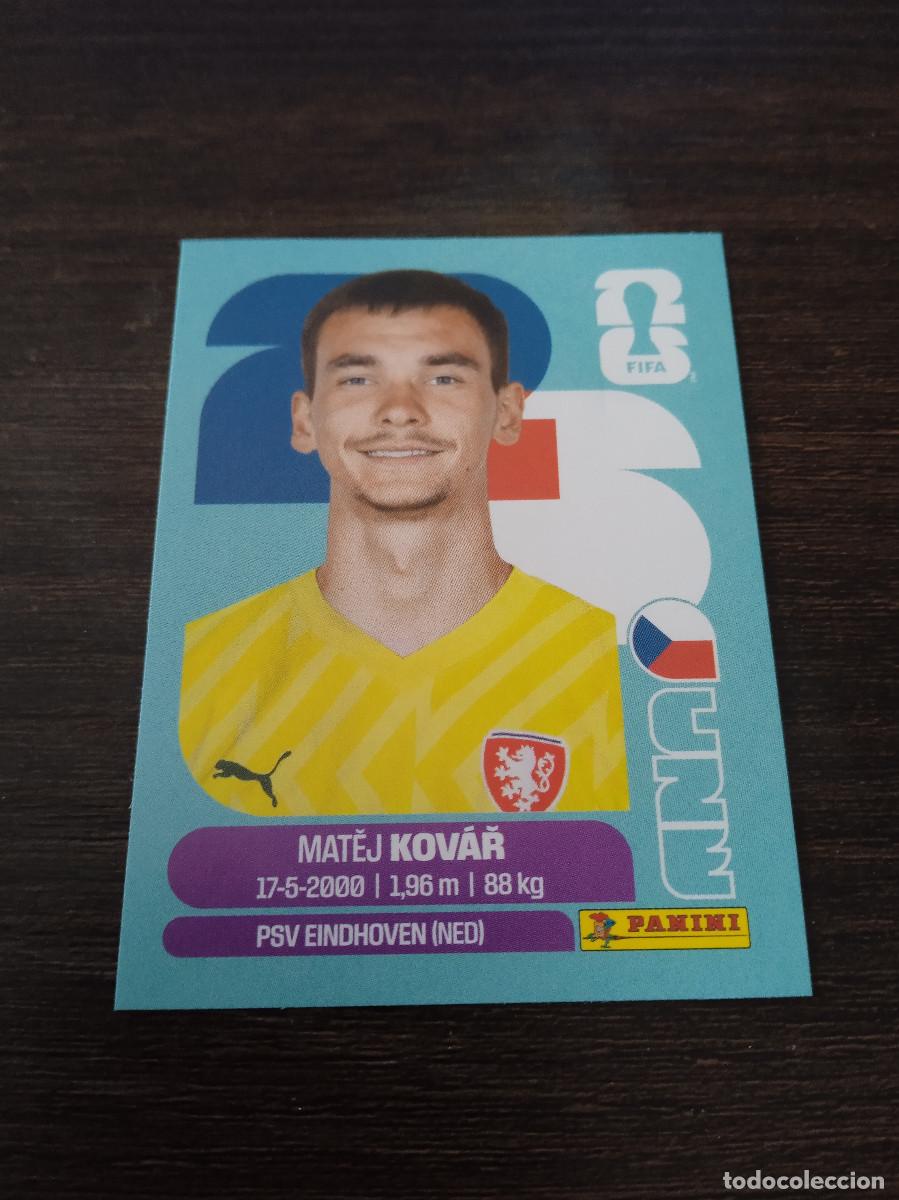 Football Stickers: Cromo Mundial Futbol 2026 Panini canada usa Mexico Republica checa matej Kovar CZE 2