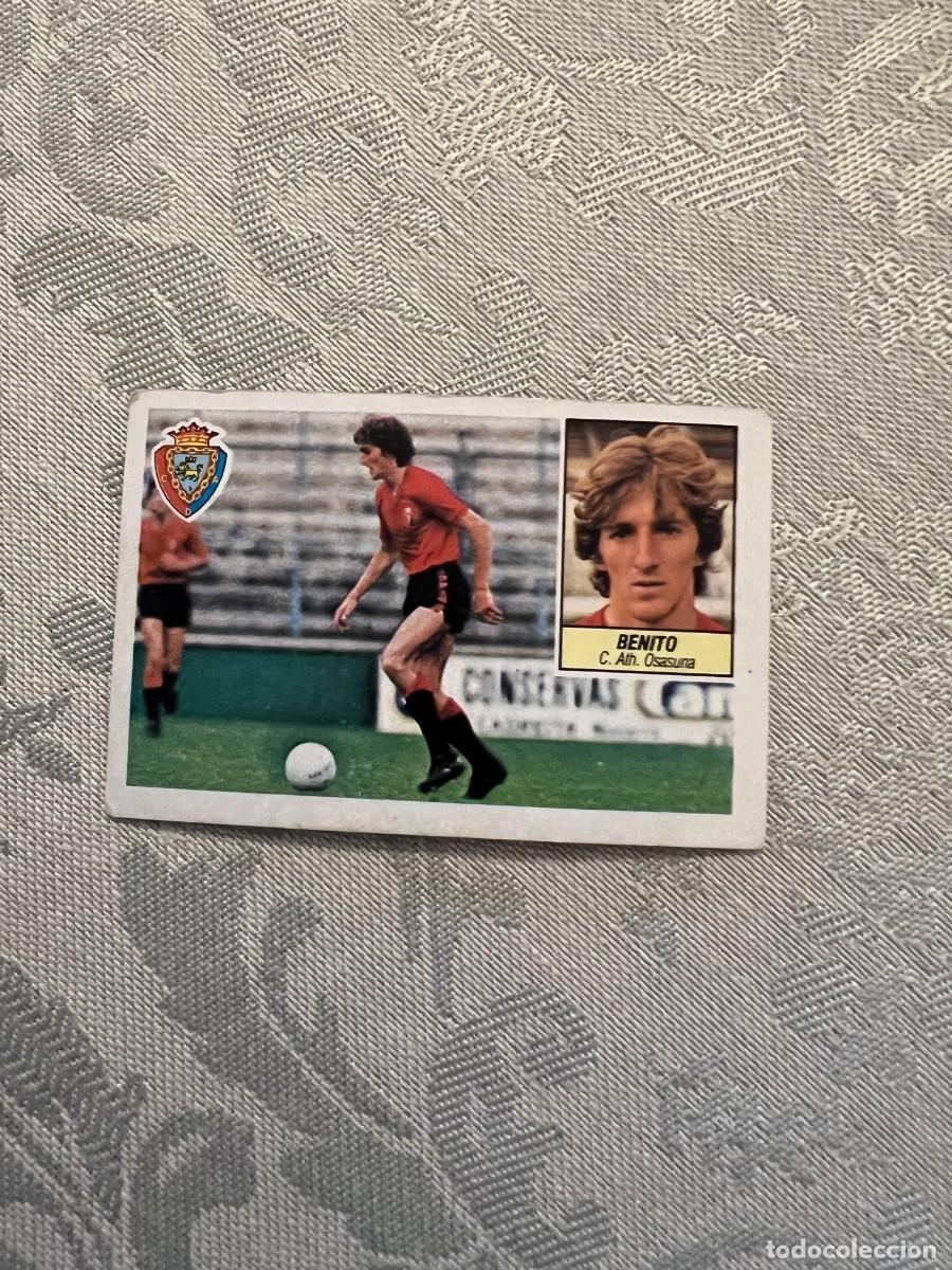 Cromos de F&uacute;tbol: BENITO OSASUNA FICHAJE 4 SIN PEGAR LIGA ESTE 1984/85 84 85