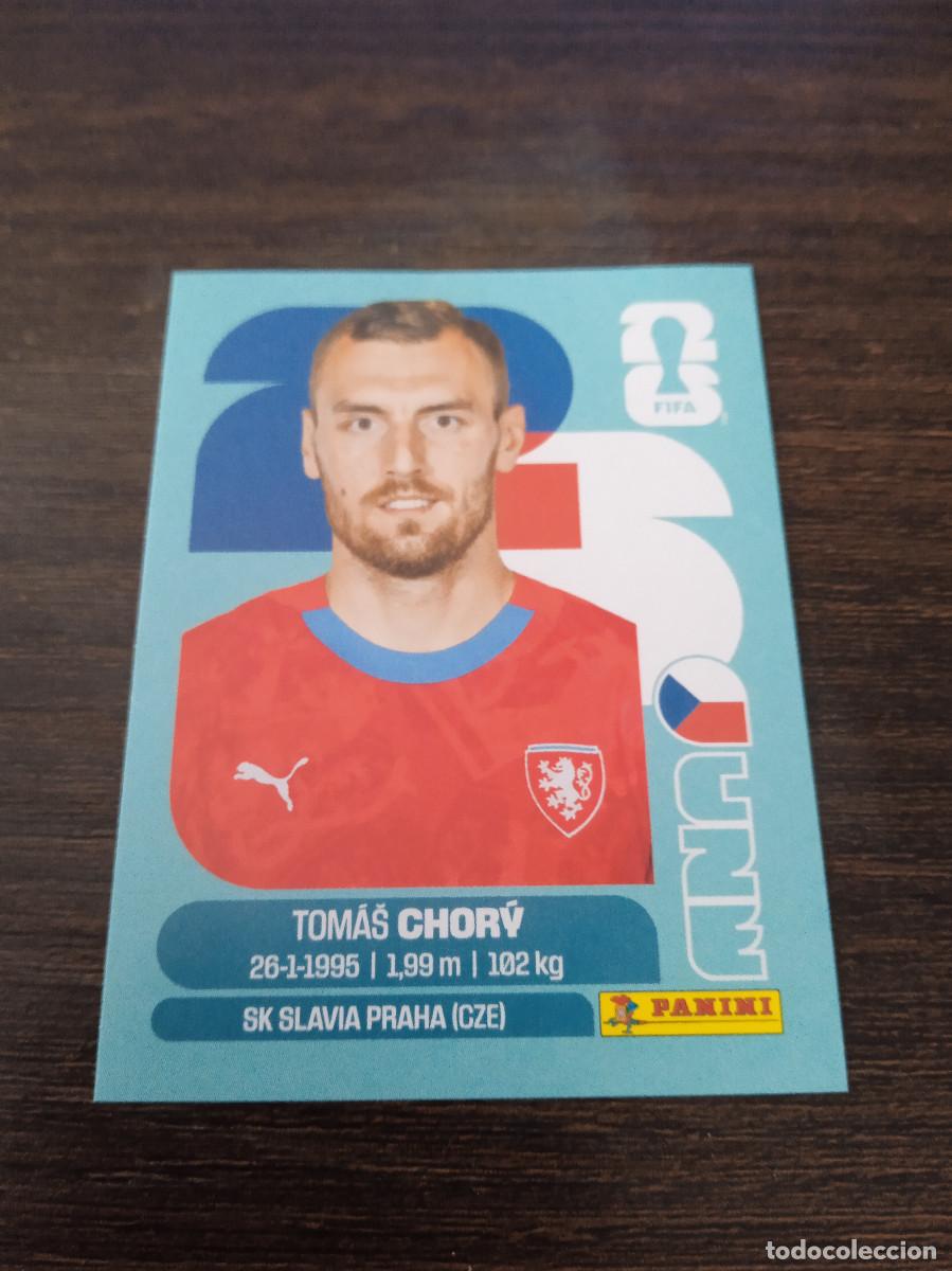 Cromos de F&uacute;tbol: Cromo Mundial Futbol 2026 Panini canada usa Mexico Republica checa Tomas Chory CZE 17