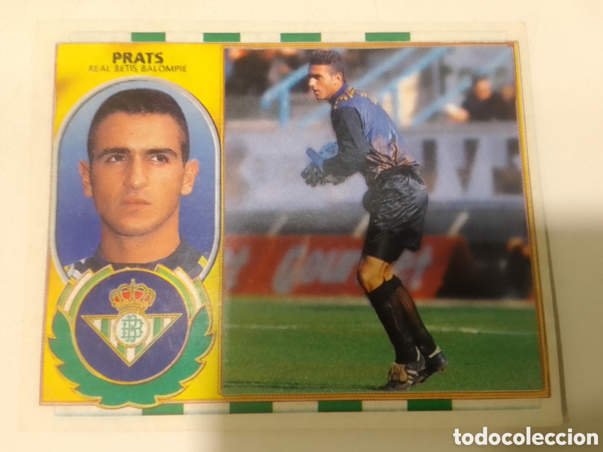 Cromos de F&uacute;tbol: Colecciones Este 96-97 Prats &bull; Betis.