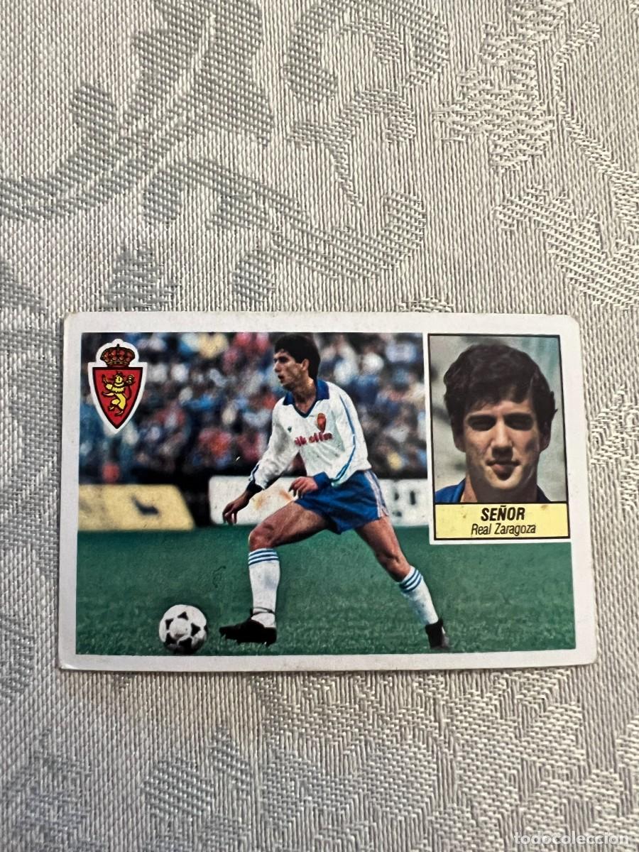 Cromos de F&uacute;tbol: SE&Ntilde;ORREAL ZARAGOZA SIN PEGAR LIGA ESTE 1984/85 84 85