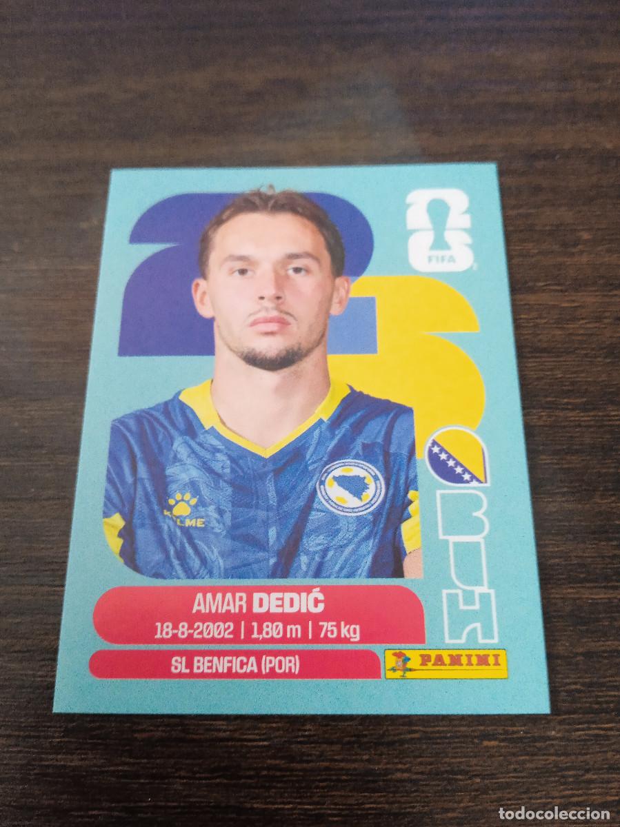 Cromos de F&uacute;tbol: Cromo Mundial Futbol 2026 Panini canada usa Mexico Bosnia Amar Dedic BIH 3