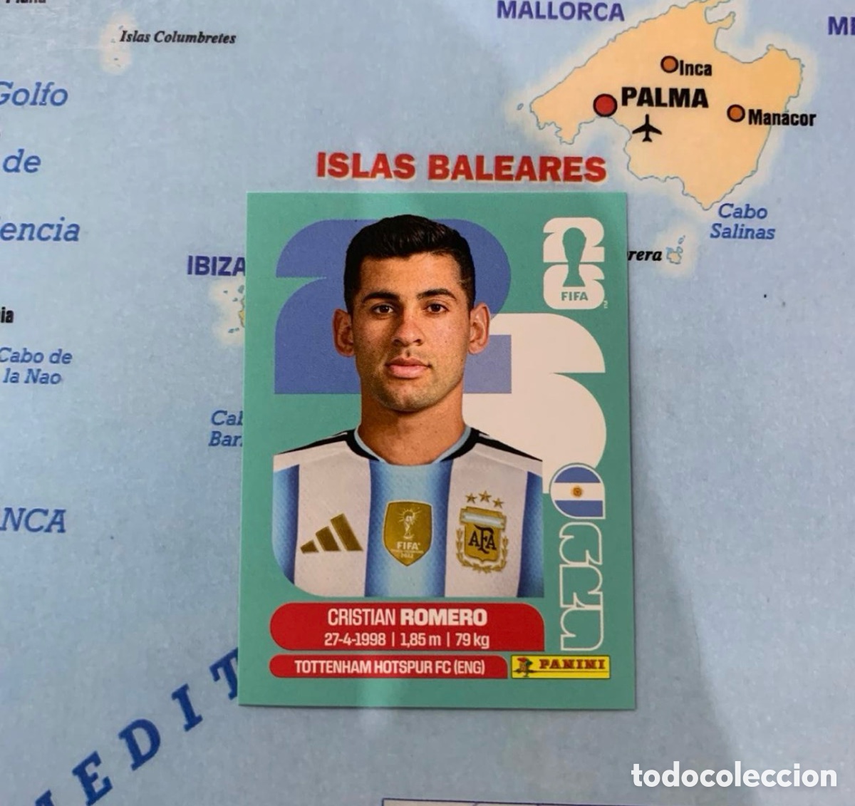 Cromos de F&uacute;tbol: Argentina n&uacute;mero 4 cromo panini Mundial Fifa World Cup 2026