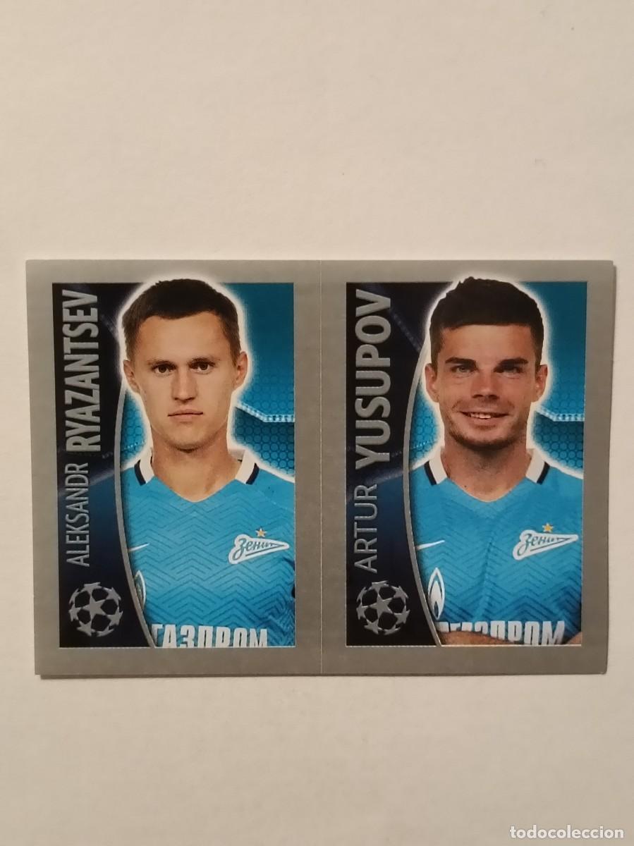 Cromos de F&uacute;tbol: #535 RYAZANTSEV-YUSUPOV (ZENIT) UEFA CHAMPIONS LEAGUE 2015/2016 TOPPS