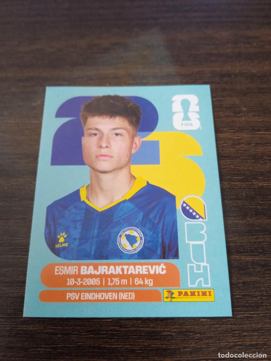 Cromos de F&uacute;tbol: Cromo Mundial Futbol 2026 Panini canada usa Mexico Bosnia Esmir Bajraktarevic BIH 15