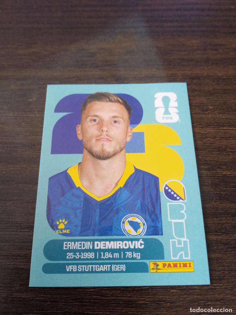 Cromos de F&uacute;tbol: Cromo Mundial Futbol 2026 Panini canada usa Mexico Bosnia Ermedin Demirovic BIH 17