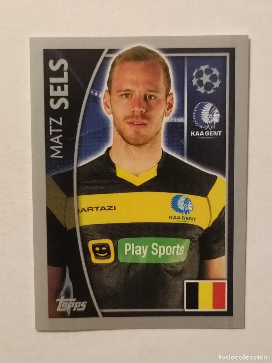 Figurine di Calcio: #537 SELS (GENT) UEFA CHAMPIONS LEAGUE 2015/2016 TOPPS