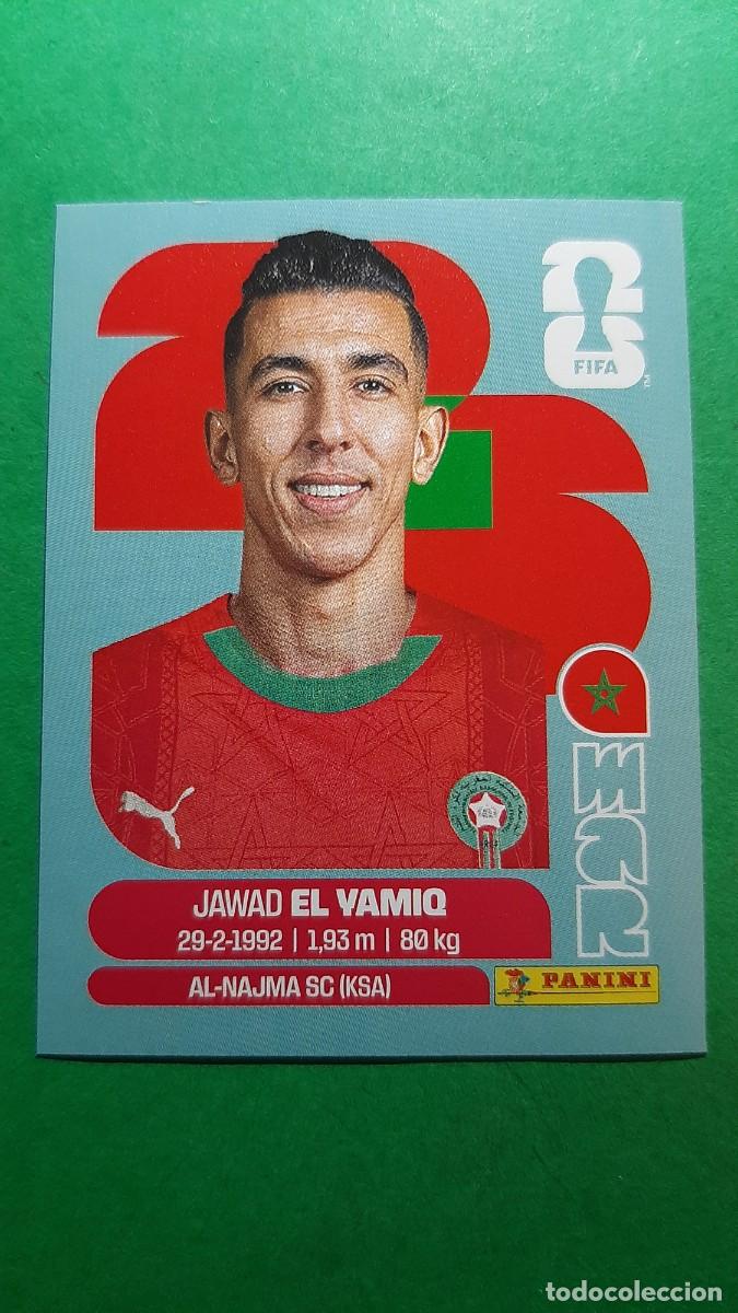 Cromos de F&uacute;tbol: (MAR 8 MAR8)(MARRUECOS) JAWAD EL YAMIQ MUNDIAL F&Uacute;TBOL 2026 PANINI