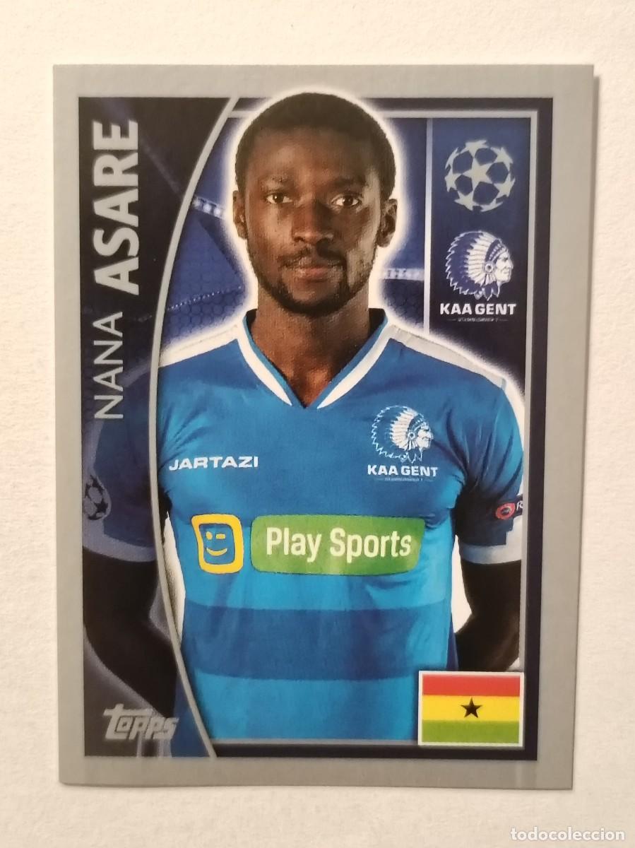 Cromos de F&uacute;tbol: #540 ASARE (GENT) UEFA CHAMPIONS LEAGUE 2015/2016 TOPPS