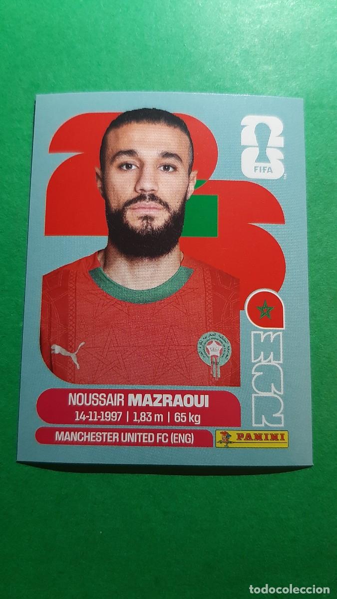 Cromos de F&uacute;tbol: (MAR 5 MAR5)(MARRUECOS) NOUSSAIR MAZRAQUI MUNDIAL F&Uacute;TBOL 2026 PANINI