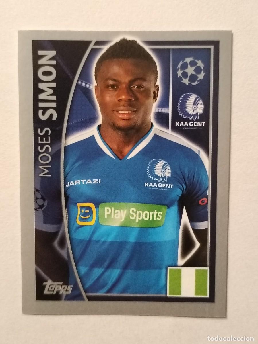 Cromos de F&uacute;tbol: #548 SIMON (GENT) UEFA CHAMPIONS LEAGUE 2015/2016 TOPPS