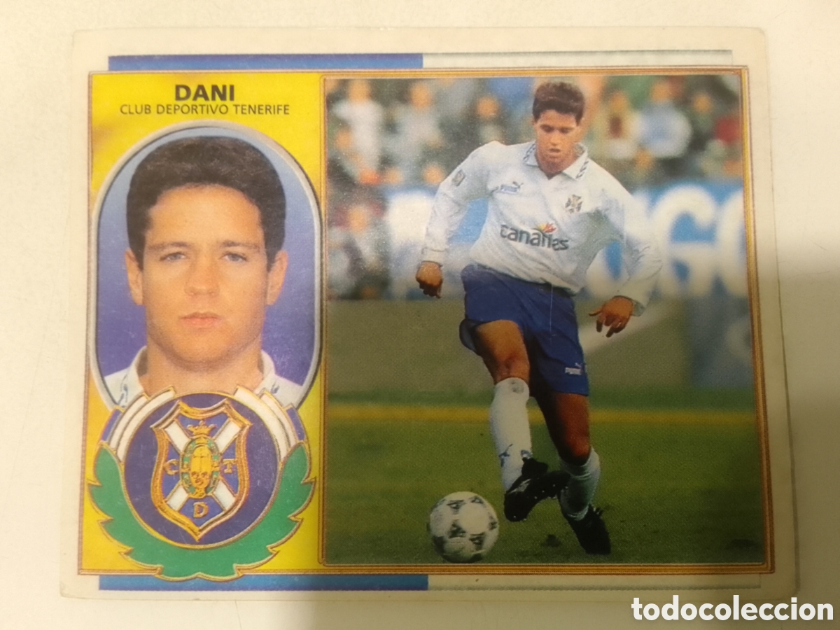 Cromos de F&uacute;tbol: Colecciones Este 96-97 Dani &bull; Tenerife.