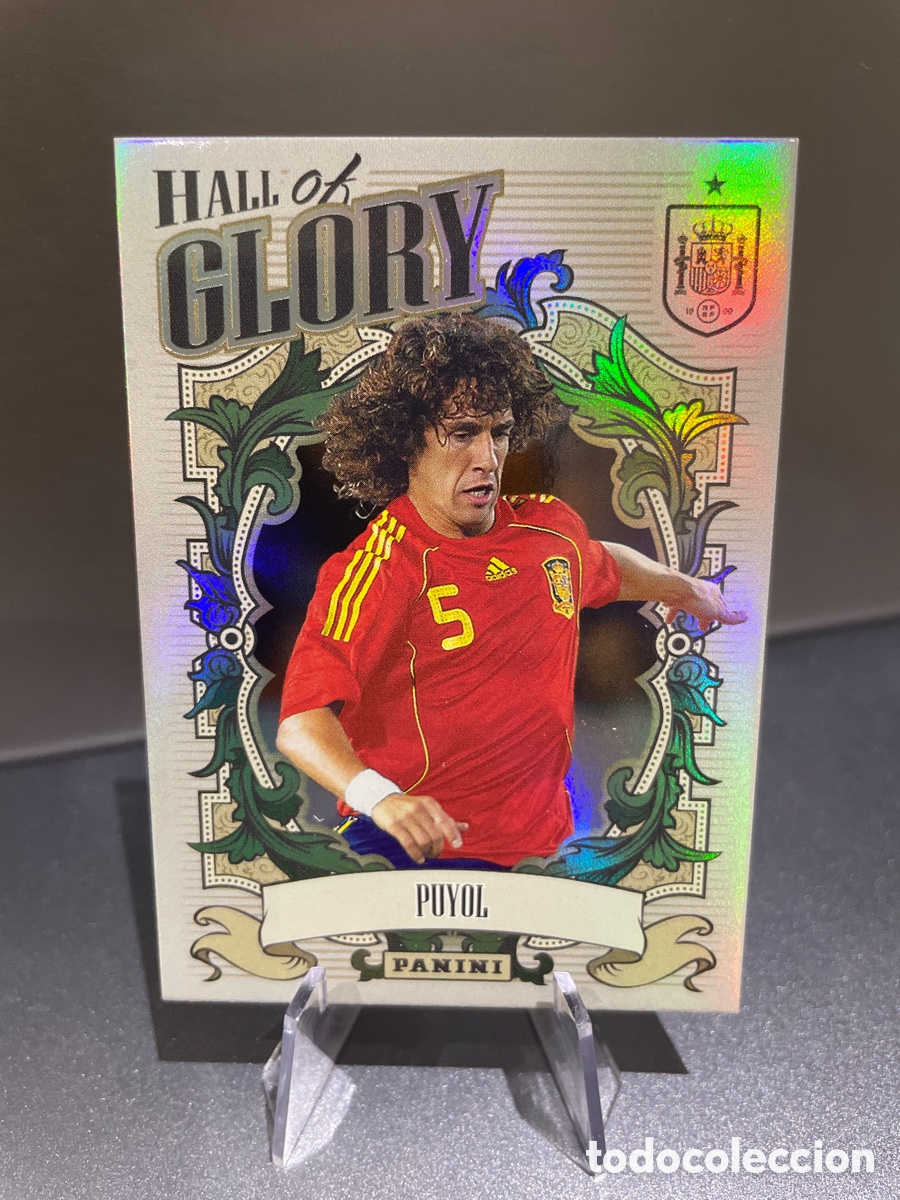 Cromos de F&uacute;tbol: Puyol HG15 Gigante Hall Of Glory Panini Tribute Seleccion Espa&ntilde;ola 2010-2026 Vamos Campeones