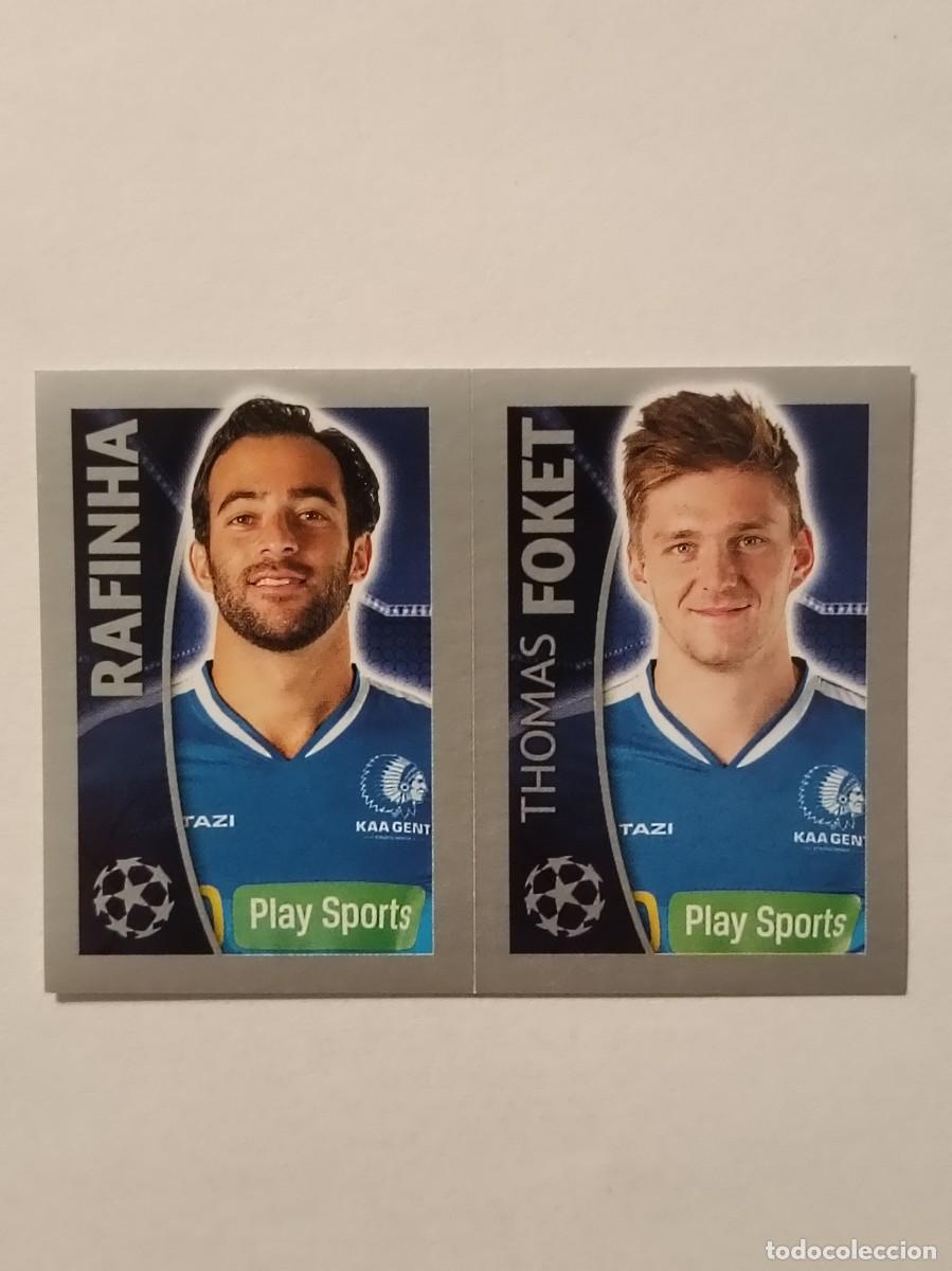 Cromos de F&uacute;tbol: #549 RAFINHA-FOKET (GENT) UEFA CHAMPIONS LEAGUE 2015/2016 TOPPS