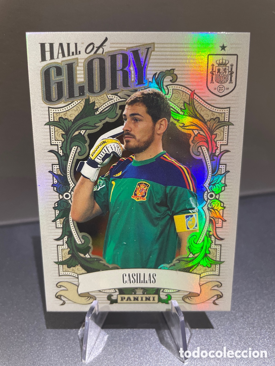 Cromos de F&uacute;tbol: Casillas HG4 Hall Of Glory Eterno Panini Tribute Seleccion Espa&ntilde;ola 2010-2026 Vamos Campeones