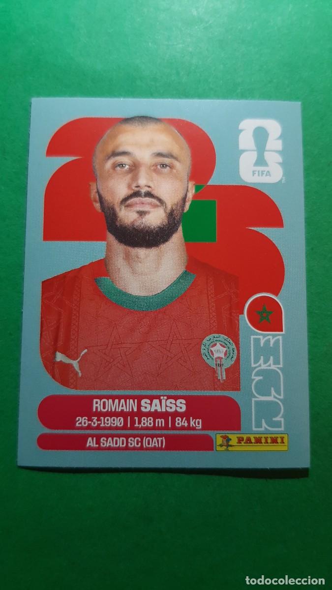 Cromos de F&uacute;tbol: (MAR 7 MAR7)(MARRUECOS) ROMAIN SA&Iuml;SS MUNDIAL F&Uacute;TBOL 2026 PANINI