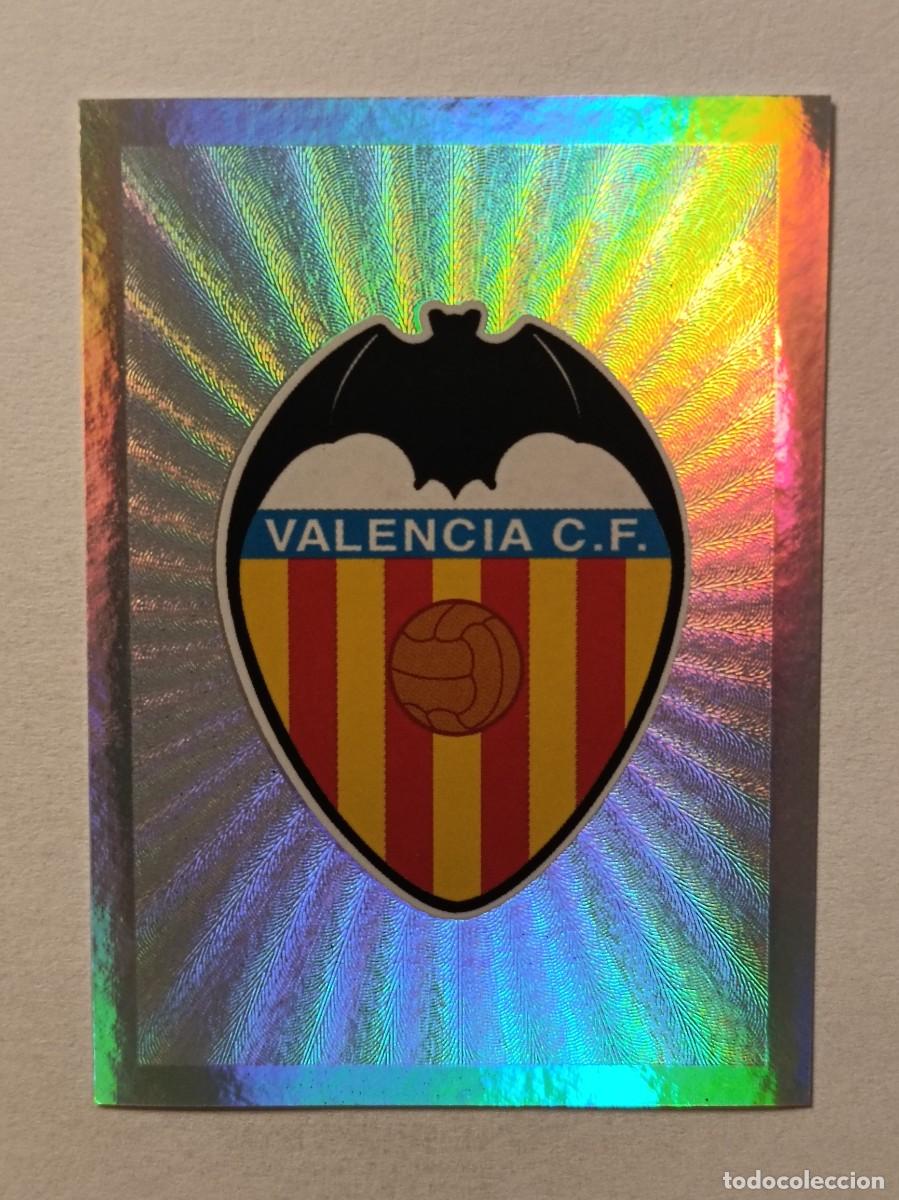 Cromos de F&uacute;tbol: #551 ESCUDO (VALENCIA) UEFA CHAMPIONS LEAGUE 2015/2016 TOPPS