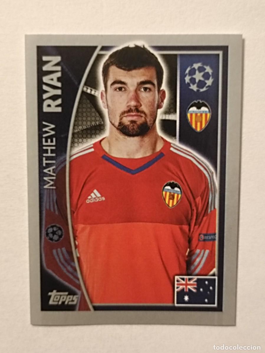 Cromos de F&uacute;tbol: #552 RYAN (VALENCIA) UEFA CHAMPIONS LEAGUE 2015/2016 TOPPS